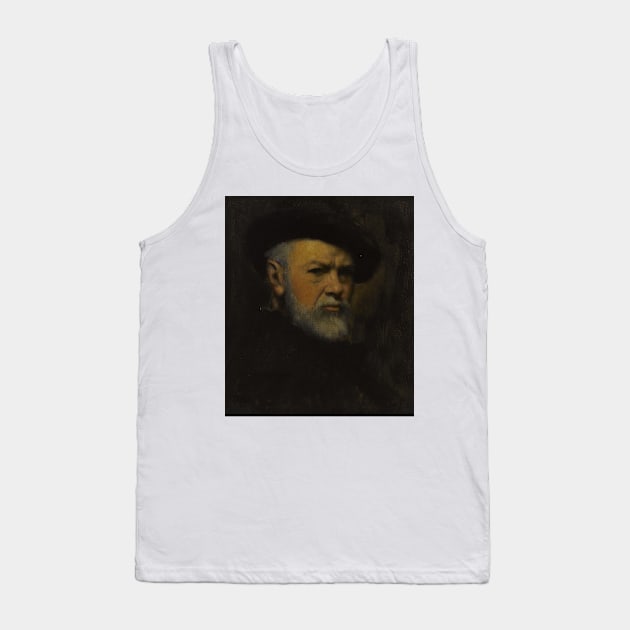 Autoportrait by Jean-Jacques Henner Tank Top by Classic Art Stall